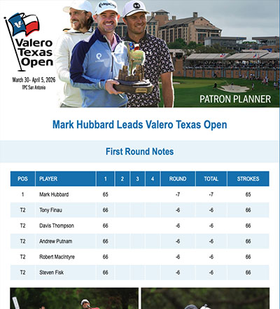 Friday Patron Planner